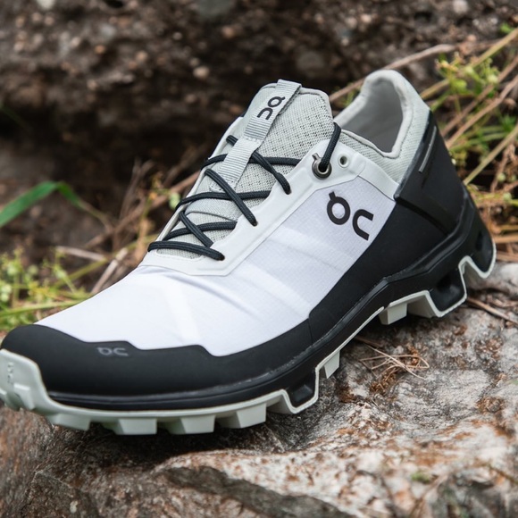 On Running Other - On cloudventure  Men's Cream and Black Athletic Shoes